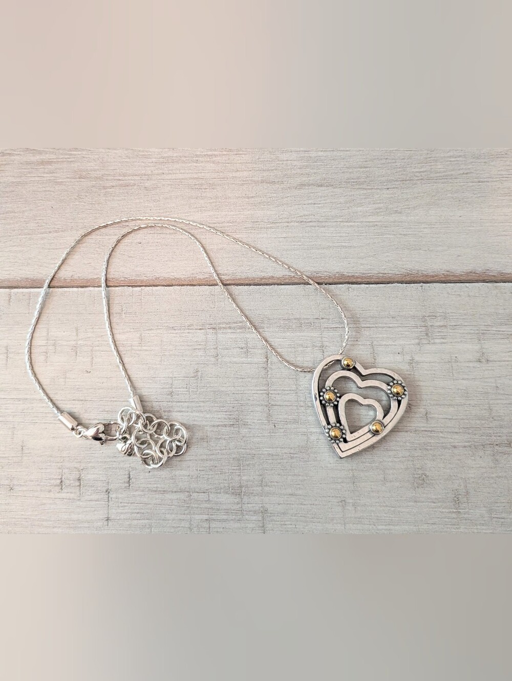 Brighton Triple Heart Necklace